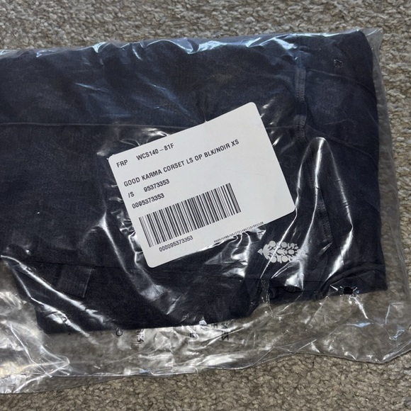 Free People Movement Good Karma Corset Long Sleeve Onesie - Picture 5 of 6